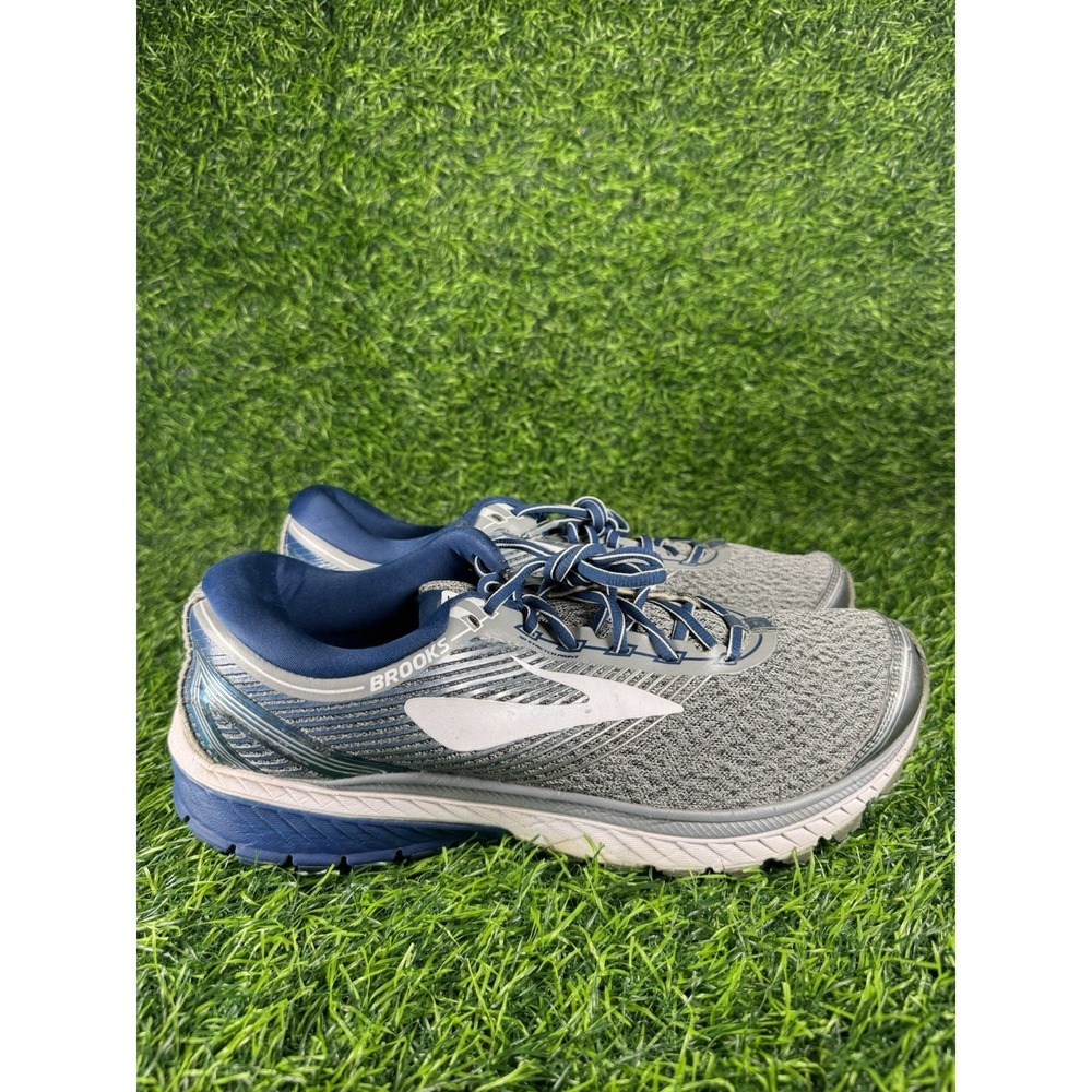 Brooks Ghost 10 Mens Running Shoes Blue Mesh Athletic Sneakers 11.5 1102571D013